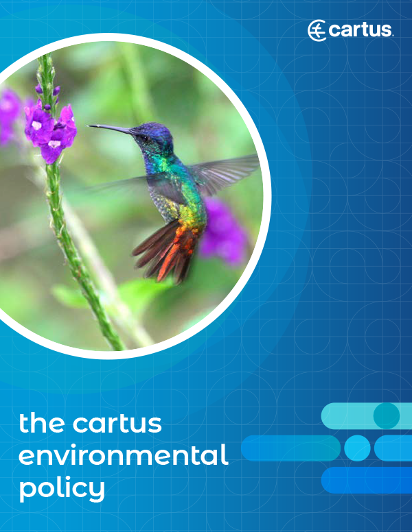 Cover of Cartus' Environmental Policy